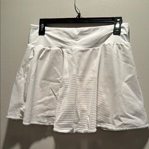 Adidas by Stella McCartney White Mesh Skirt